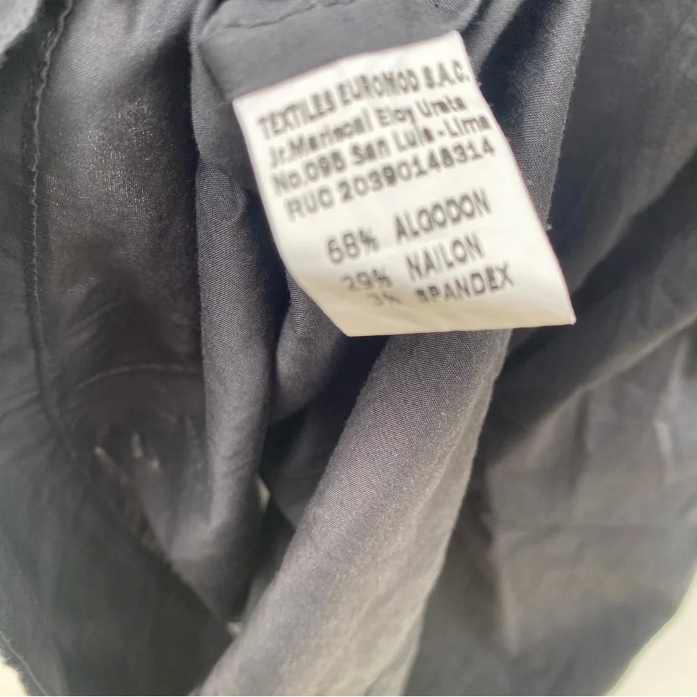 Y2K Black Ruffled Sleeveless Top Size Medium - Picture 7 of 7